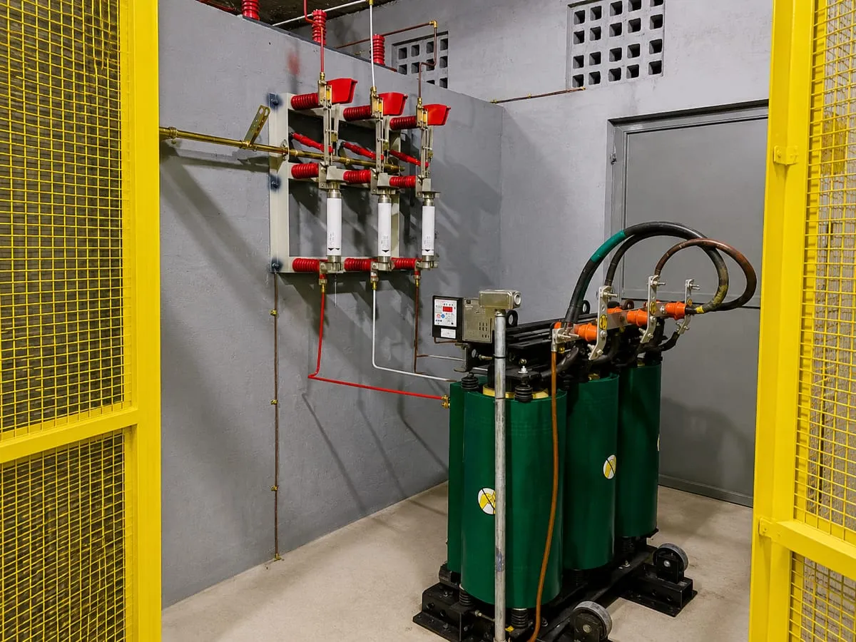 Manutenção elétrica industrial